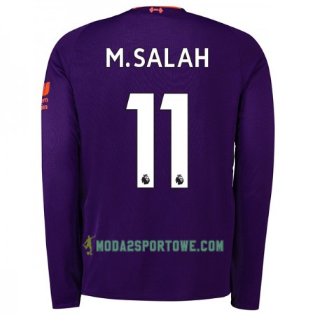 Koszulka Liverpool M.Salah 11 Wyjazdowe Stroje Piłkarskie 2018/19 Długi Rękaw